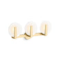 Kohler - Hint Three-light sconce - Brushed Moderne Brass