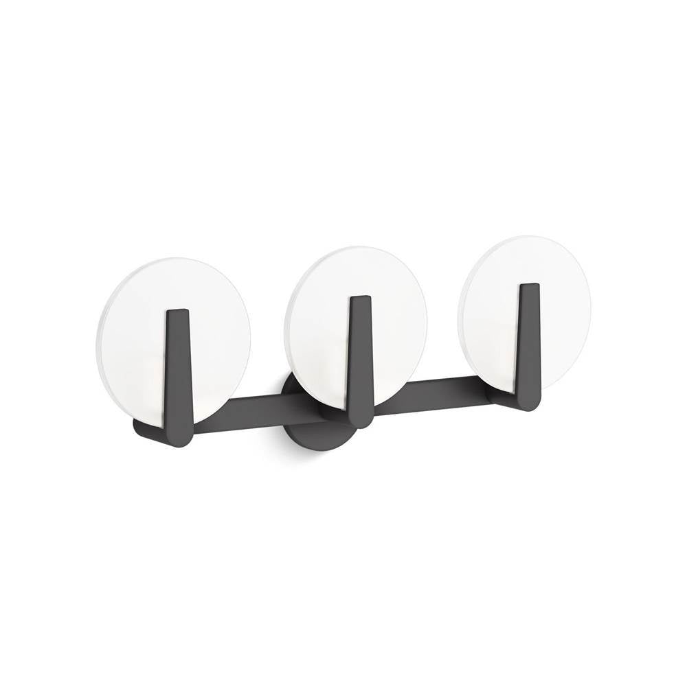 Kohler - Hint Three-light sconce - Matte Black