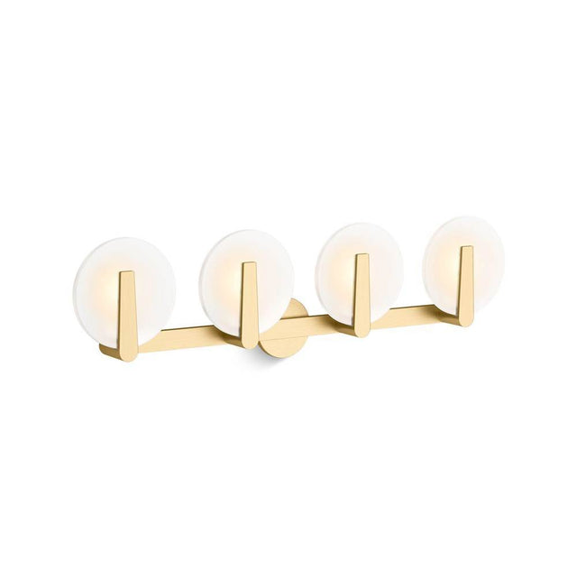 Kohler - Hint Four-light sconce - Brushed Moderne Brass