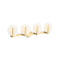 Kohler - Hint Four-light sconce - Brushed Moderne Brass