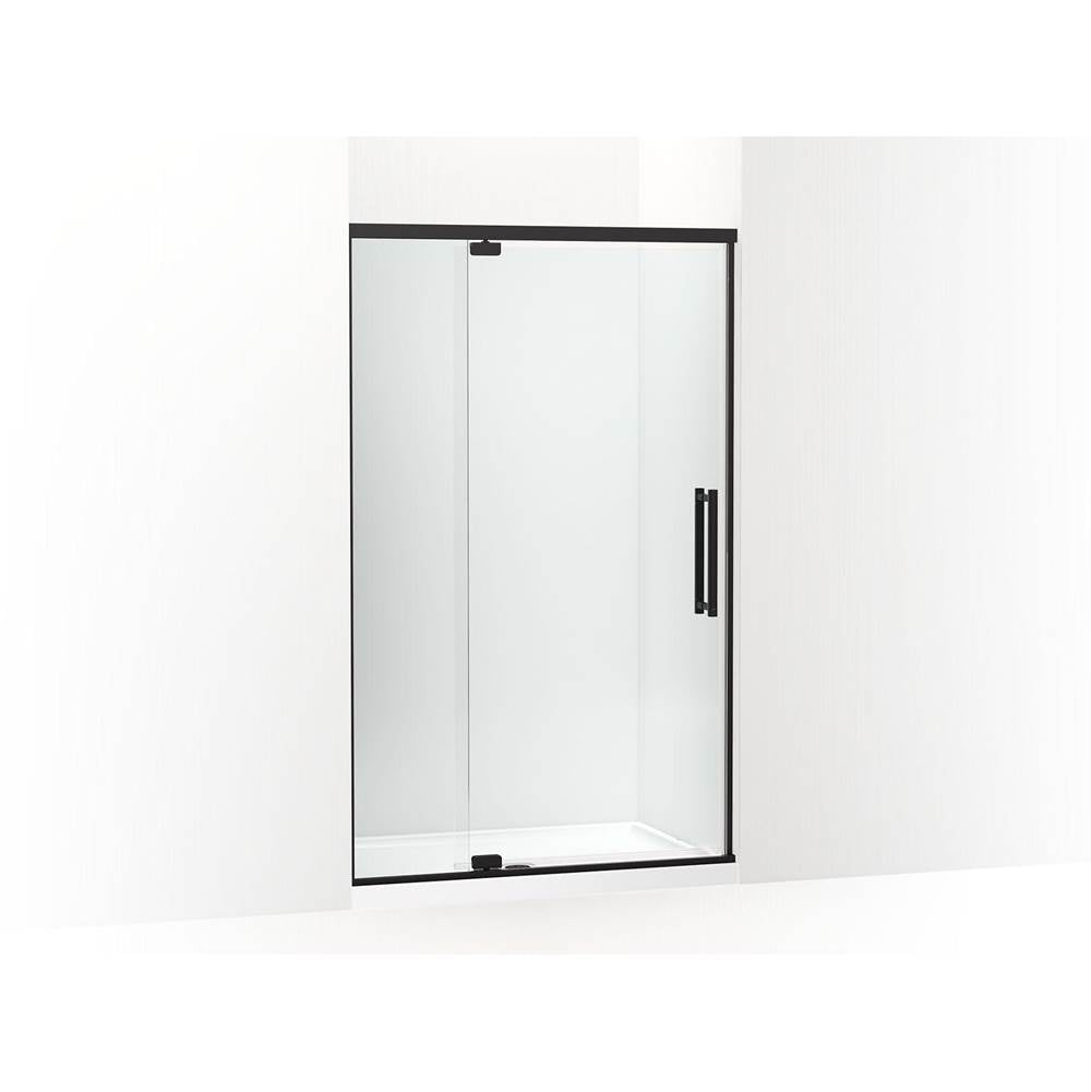Kohler - PremiseE 76'' H Pivot Shower Door With 5/16''-Thick Glass - Matte Black