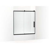 Kohler - PremiseE 61-3/4'' H Sliding Bath Door With 5/16''-Thick Glass - Matte Black