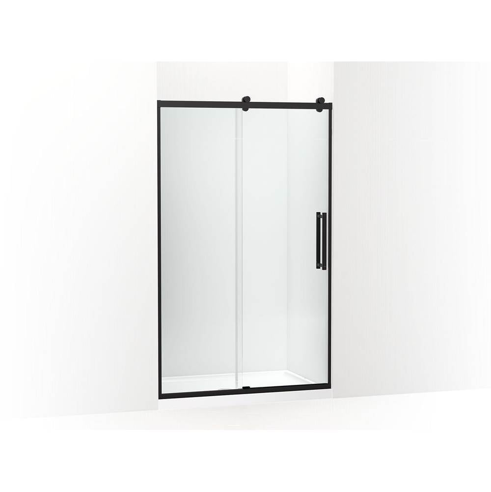 Kohler - PremiseE 76'' H Sliding Shower Door With 5/16''-Thick Glass - Matte Black