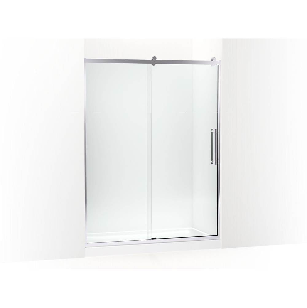 Kohler - PremiseE 76'' H Sliding Shower Door With 5/16''-Thick Glass - Bright Polished Silver