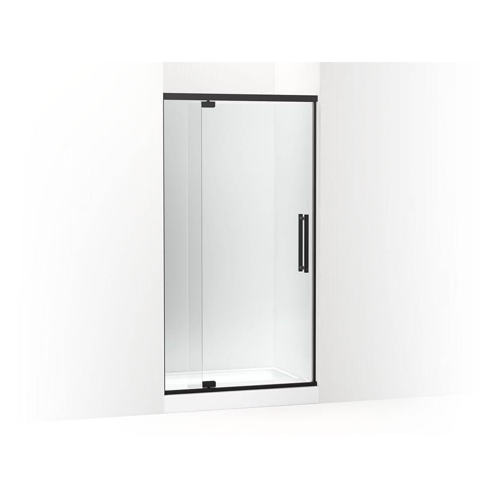 Kohler - PremiseE 76'' H Pivot Shower Door With 5/16''-Thick Glass - Matte Black