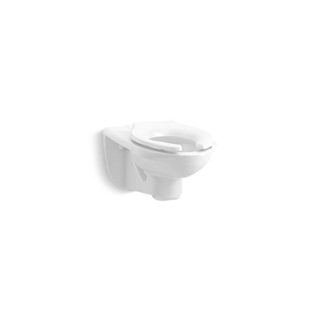 Kohler - KingstonE Wall-mount top-spud toilet bowl, 1.28 or 1.6 gpf - White