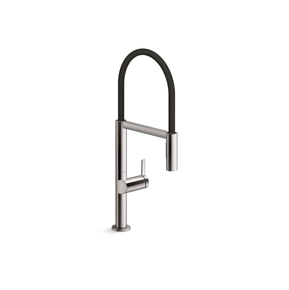 Kohler - Components Semi-professional kitchen sink faucet with two-function sprayhead - Vibrant Titanium