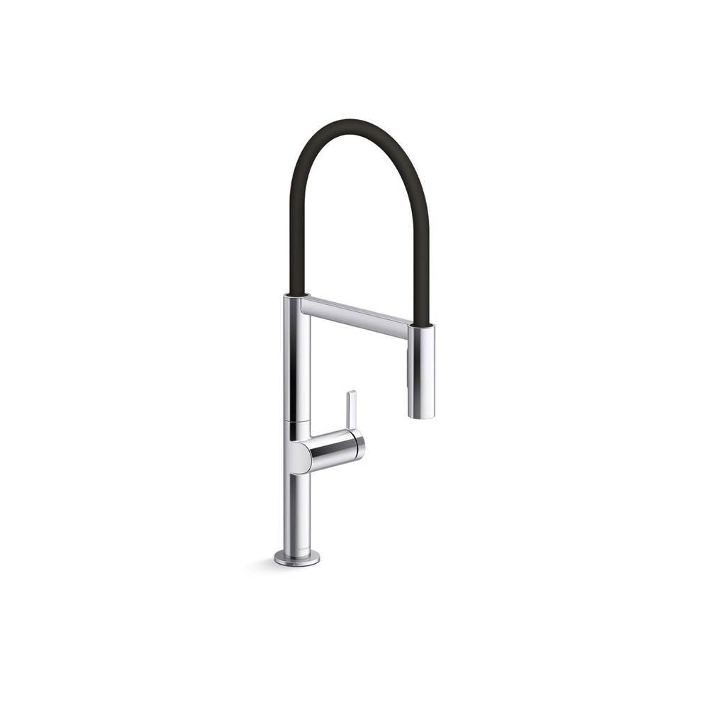 Kohler - Components Semi-professional kitchen sink faucet with two-function sprayhead - Polished Chrome