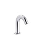 Kohler - ObloE Touchless single-hole lavatory faucet with Kinesis sensor technology, HES-powered, less drain, 0.5 gpm - Polished Chrome