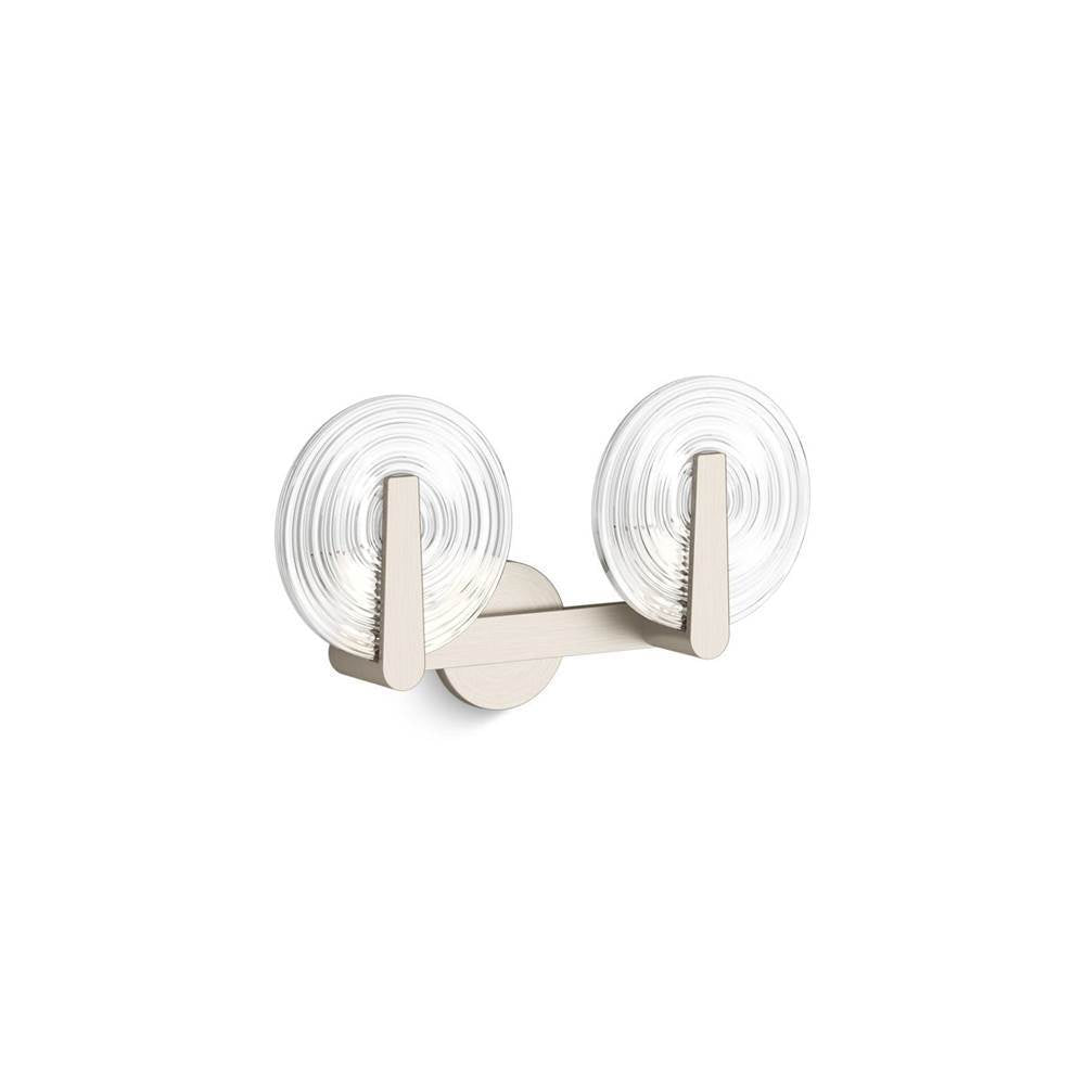Kohler - Hint Two-light sconce - Brushed Nickel