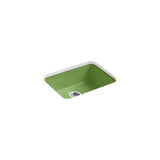Kohler - Iron/Tones 24-1/4'' top-/undermount single-bowl bar sink - Fresh Green