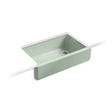 Kohler - Whitehaven 35-3/4'' undermount single-bowl farmhouse kitchen sink - Aspen Green