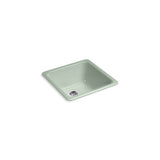 Kohler - Iron/Tones 21'' top-/undermount single-bowl bar sink - Aspen Green