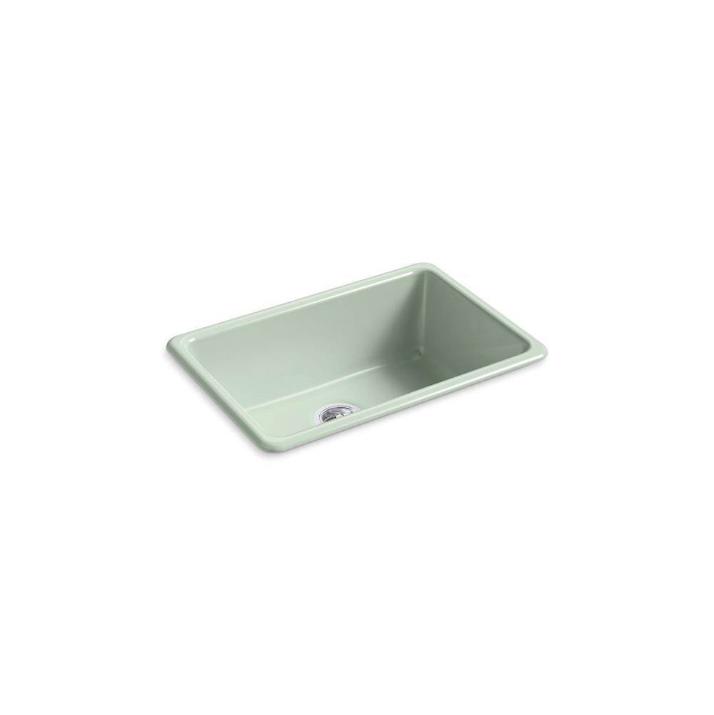 Kohler - Iron/Tones 27'' top-/undermount single-bowl kitchen sink - Aspen Green