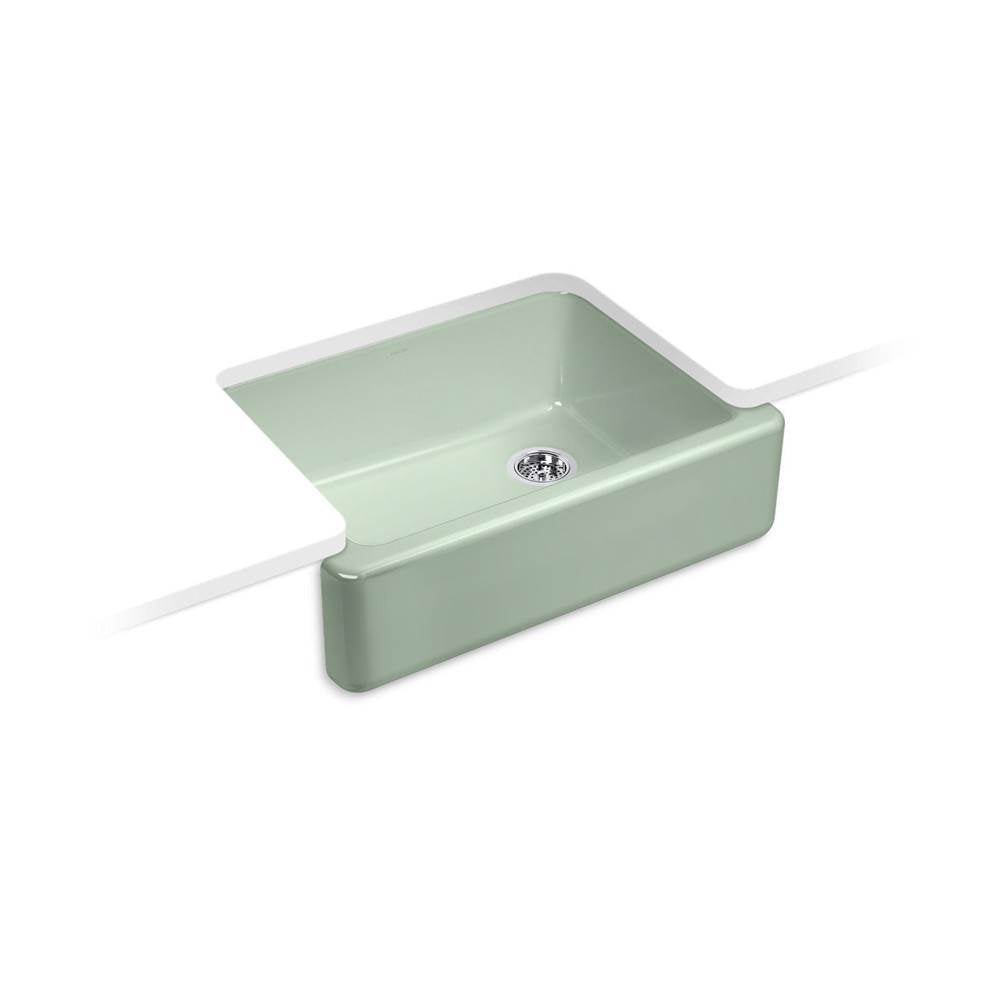 Kohler - Whitehaven 29-3/4'' undermount single-bowl farmhouse kitchen sink - Aspen Green