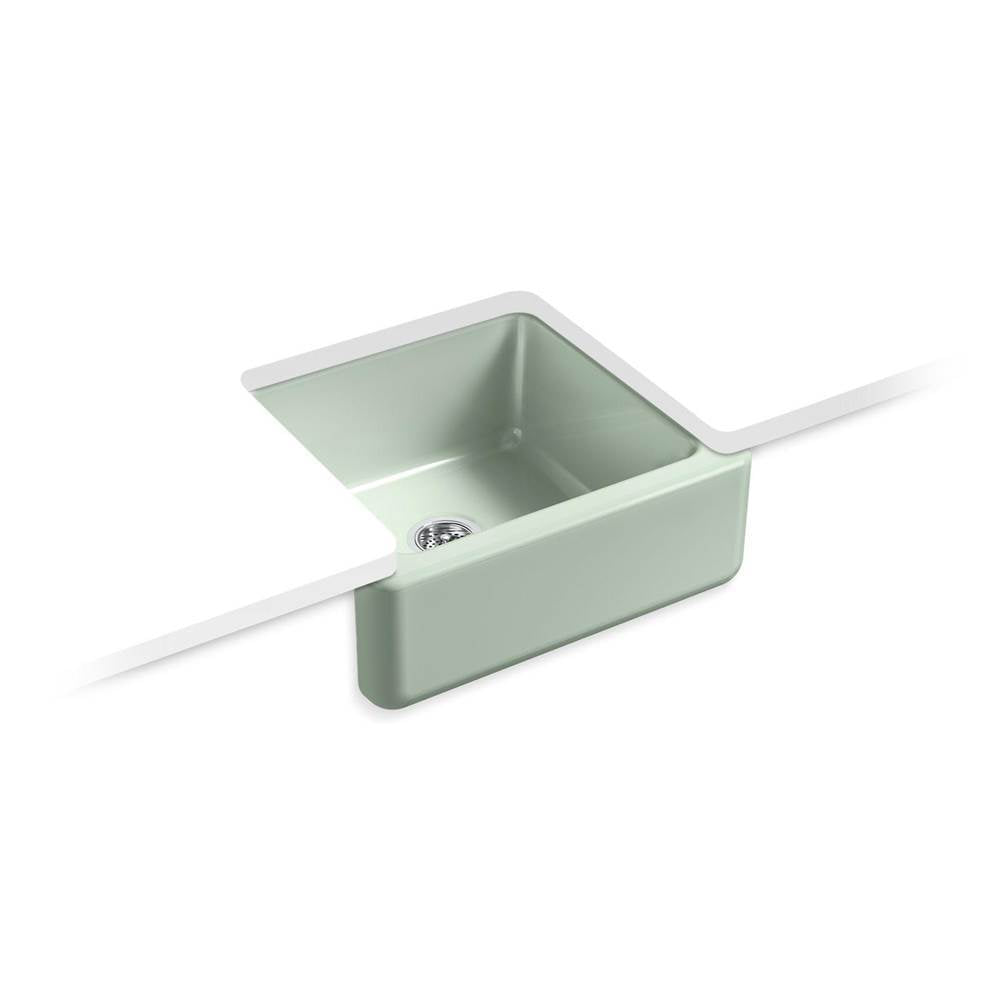 Kohler - Whitehaven 23-1/2'' undermount single-bowl farmhouse kitchen sink - Aspen Green