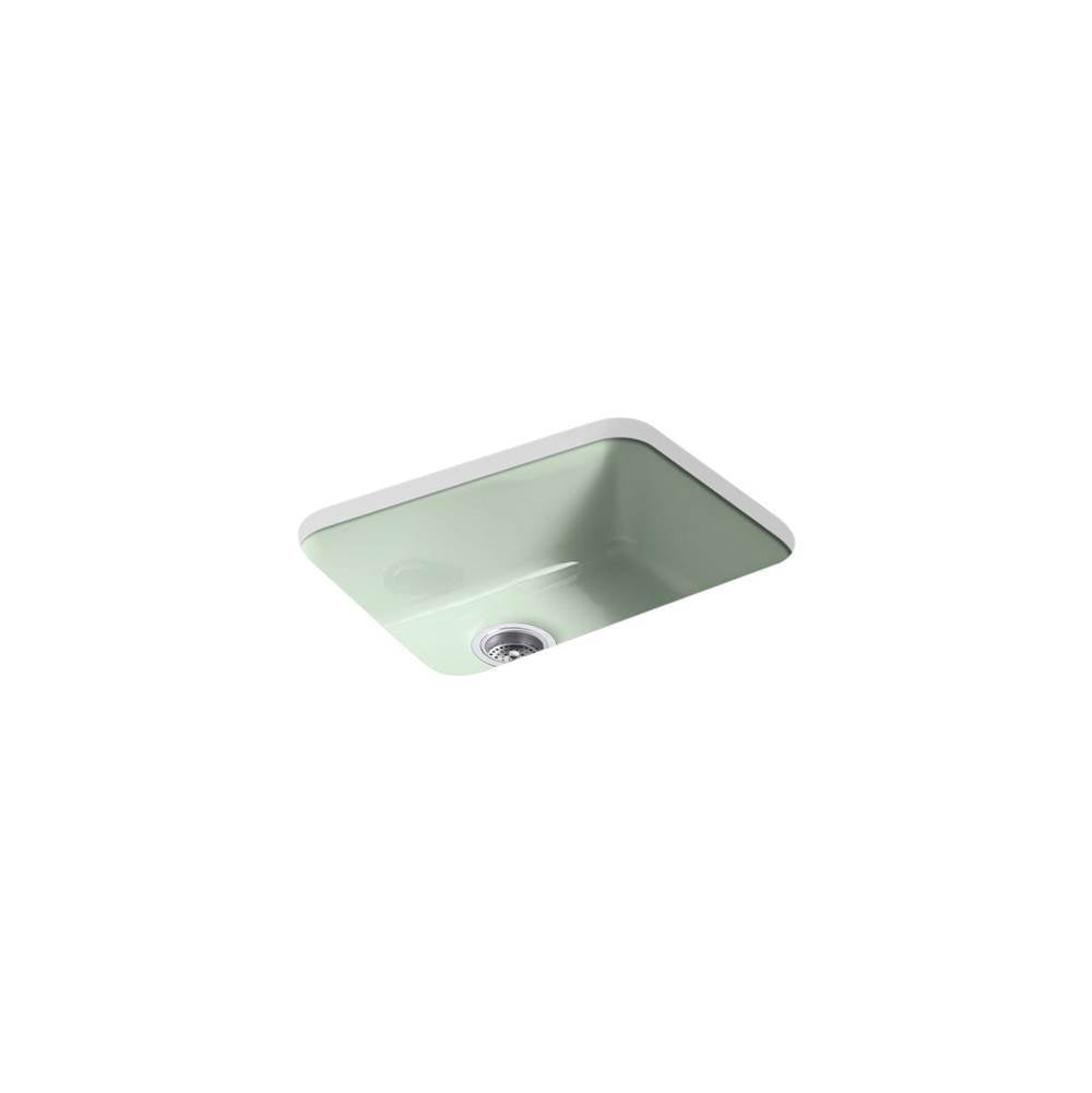 Kohler - Iron/Tones 24-1/4'' top-/undermount single-bowl bar sink - Aspen Green
