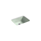 Kohler - Iron/Tones 24-1/4'' top-/undermount single-bowl bar sink - Aspen Green