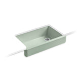 Kohler - Whitehaven 35-1/2'' undermount single-bowl farmhouse kitchen sink - Aspen Green