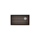 Kohler - BillingsE 32-1/2'' undermount single-bowl kitchen sink - Matte Brown