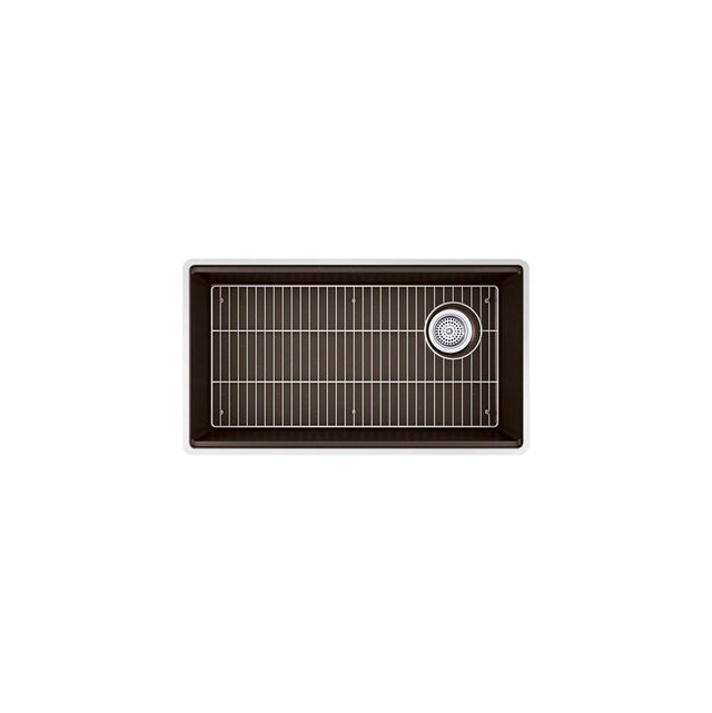 Kohler - BillingsE 32-1/2'' undermount single-bowl kitchen sink - Matte Brown