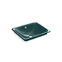 Kohler - Iron Plains 18-1/2'' rectangular vessel bathroom sink - Teal Exterior with Teal Interior