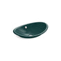 Kohler - Iron Plains 20-3/4'' oval vessel bathroom sink - Teal Exterior with Teal Interior