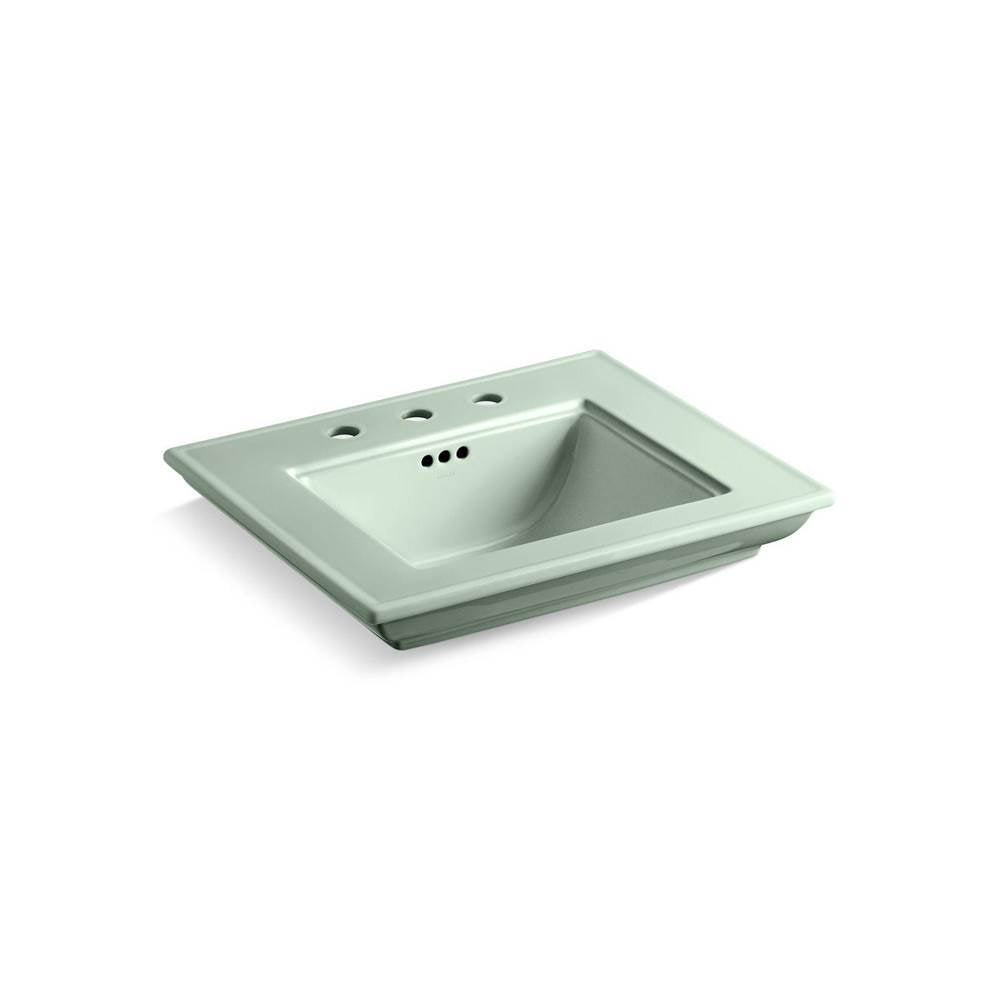 Kohler - Memoirs Stately 25'' pedestal/console table bathroom sink - Aspen Green