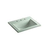 Kohler - Memoirs Stately 22-3/4'' rectangular drop-in bathroom sink - Aspen Green