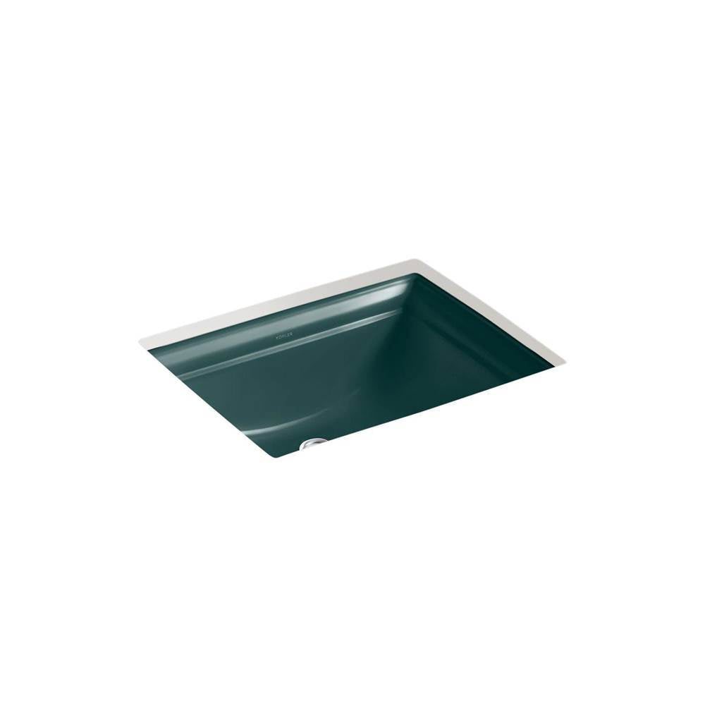 Kohler - Memoirs 20'' rectangular undermount bathroom sink - Teal