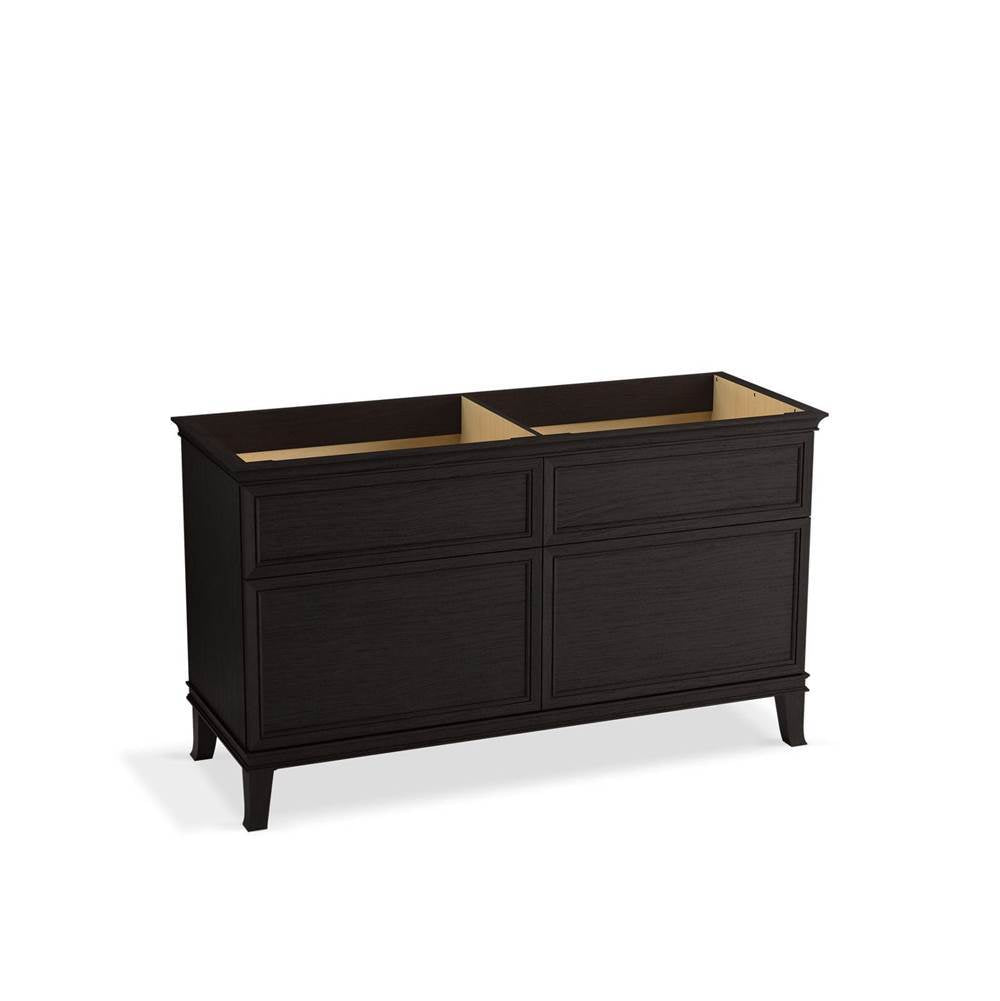 Kohler - ArtifactsE 60'' bathroom vanity cabinet - Carbon Oak