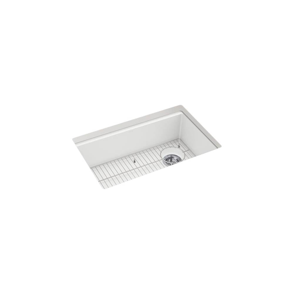 Kohler - BillingsE 29'' undermount single-bowl kitchen sink - Matte White
