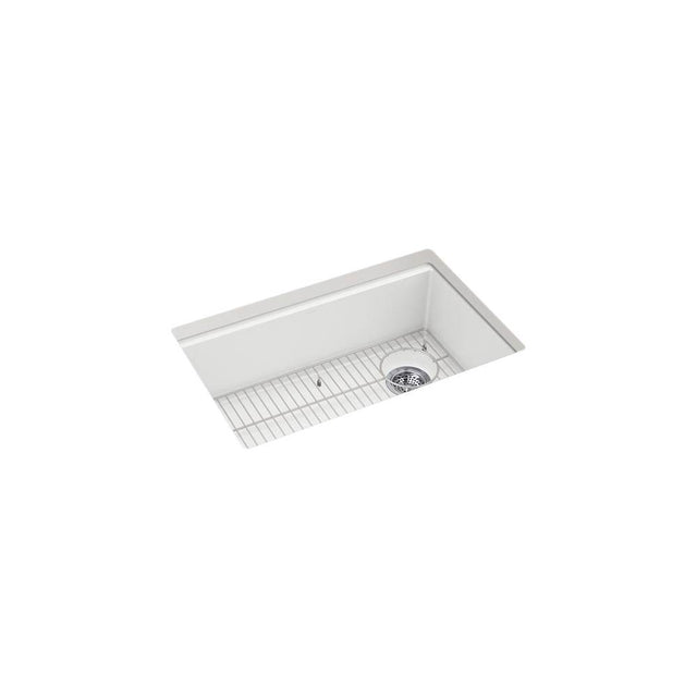 Kohler - BillingsE 29'' undermount single-bowl kitchen sink - Matte White
