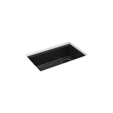 Kohler - BillingsE 29'' undermount single-bowl kitchen sink - Matte Black