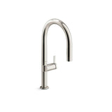 Kohler - Components Touchless pull-down kitchen sink faucet with two-function sprayhead - Vibrant Polished Nickel