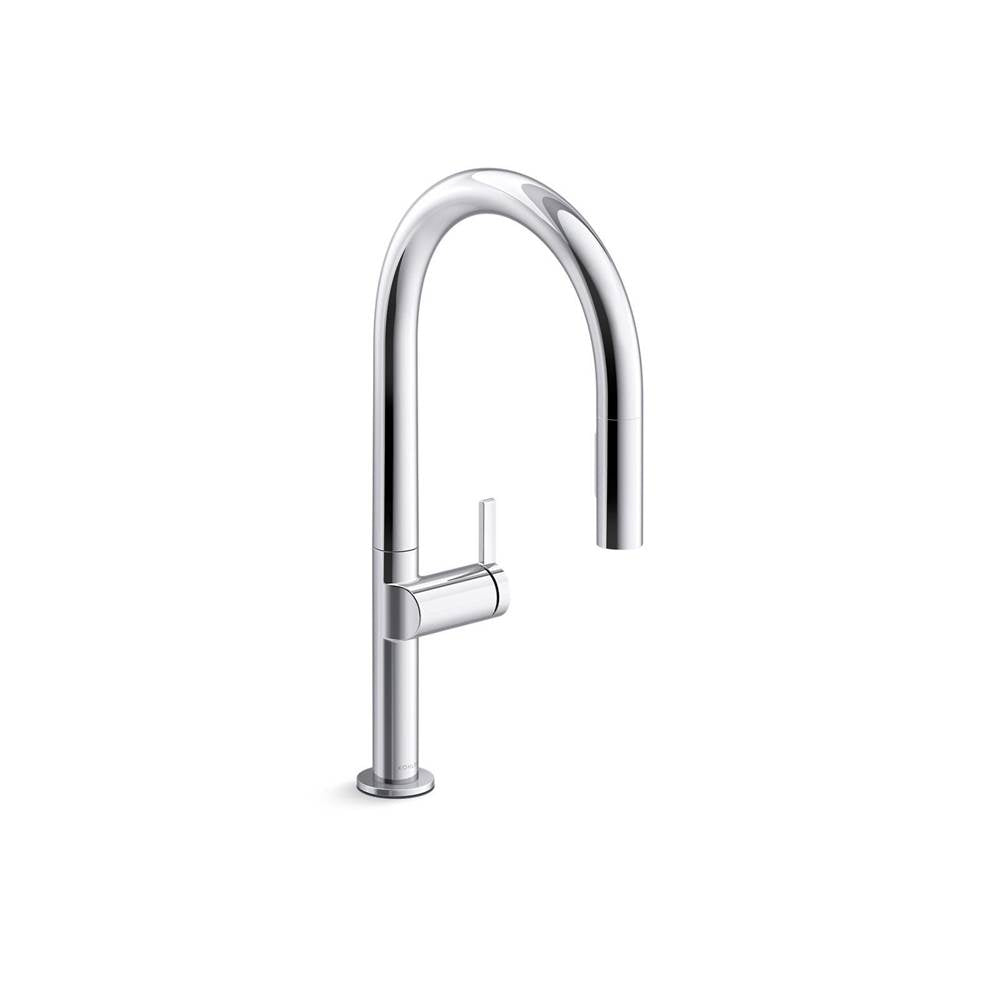 Kohler - Components Touchless pull-down kitchen sink faucet with two-function sprayhead - Polished Chrome