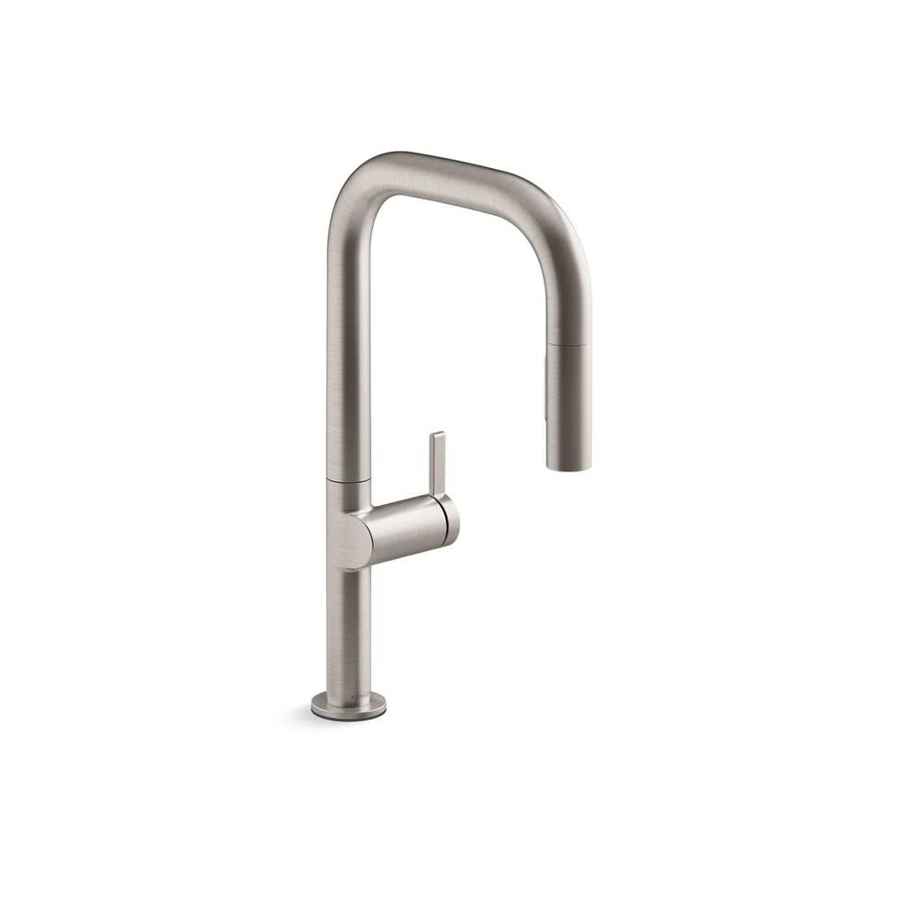 Kohler - Components Touchless pull-down kitchen sink faucet with two-function sprayhead - Vibrant Stainless