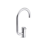 Kohler - Components Single-handle bar sink faucet with two-function extended-reach spout - Polished Chrome