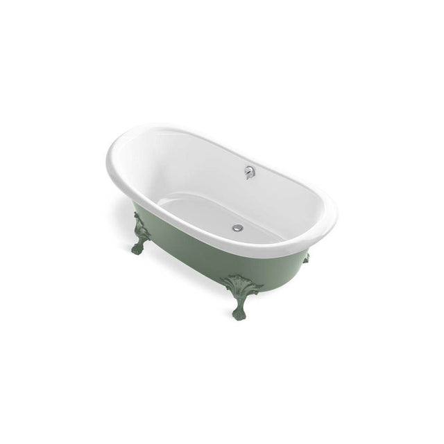 Kohler - ArtifactsE 66-1/8'' x 32-1/2'' freestanding bath - Aspen Exterior with White Interior