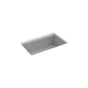 Kohler - BillingsE 29'' undermount single-bowl kitchen sink - Matte Grey