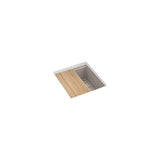 BillingsE 18'' undermount bar sink with accessories