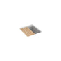 Kohler - BillingsE 18'' undermount bar sink with accessories - Matte Grey