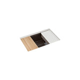 BillingsE 29'' undermount single-bowl workstation kitchen sink