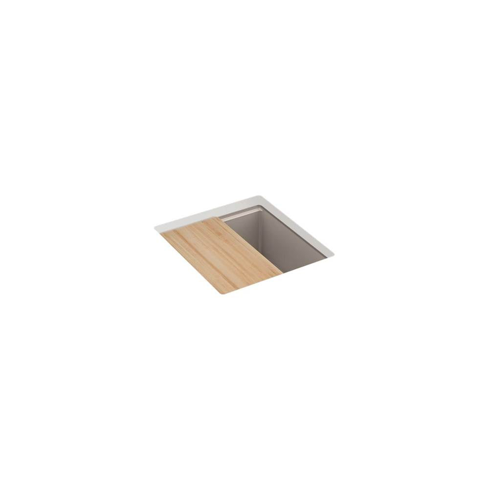 Kohler - BillingsE 18'' undermount bar sink with accessories - Matte Taupe