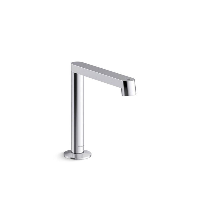 Kohler - Components Touchless single-hole lavatory faucet with Kinesis sensor technology and temperature mixer, AC-powered, 0.5 gpm - Polished Chrome