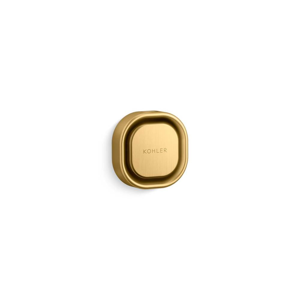 Kohler - Invigoration Series Square steam head - Vibrant Brushed Moderne Brass