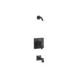 Kohler - Venza Rite-Temp bath and shower trim kit, without showerhead - Matte Black