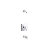 Kohler - Venza Rite-Temp bath and shower trim kit, without showerhead - Polished Chrome