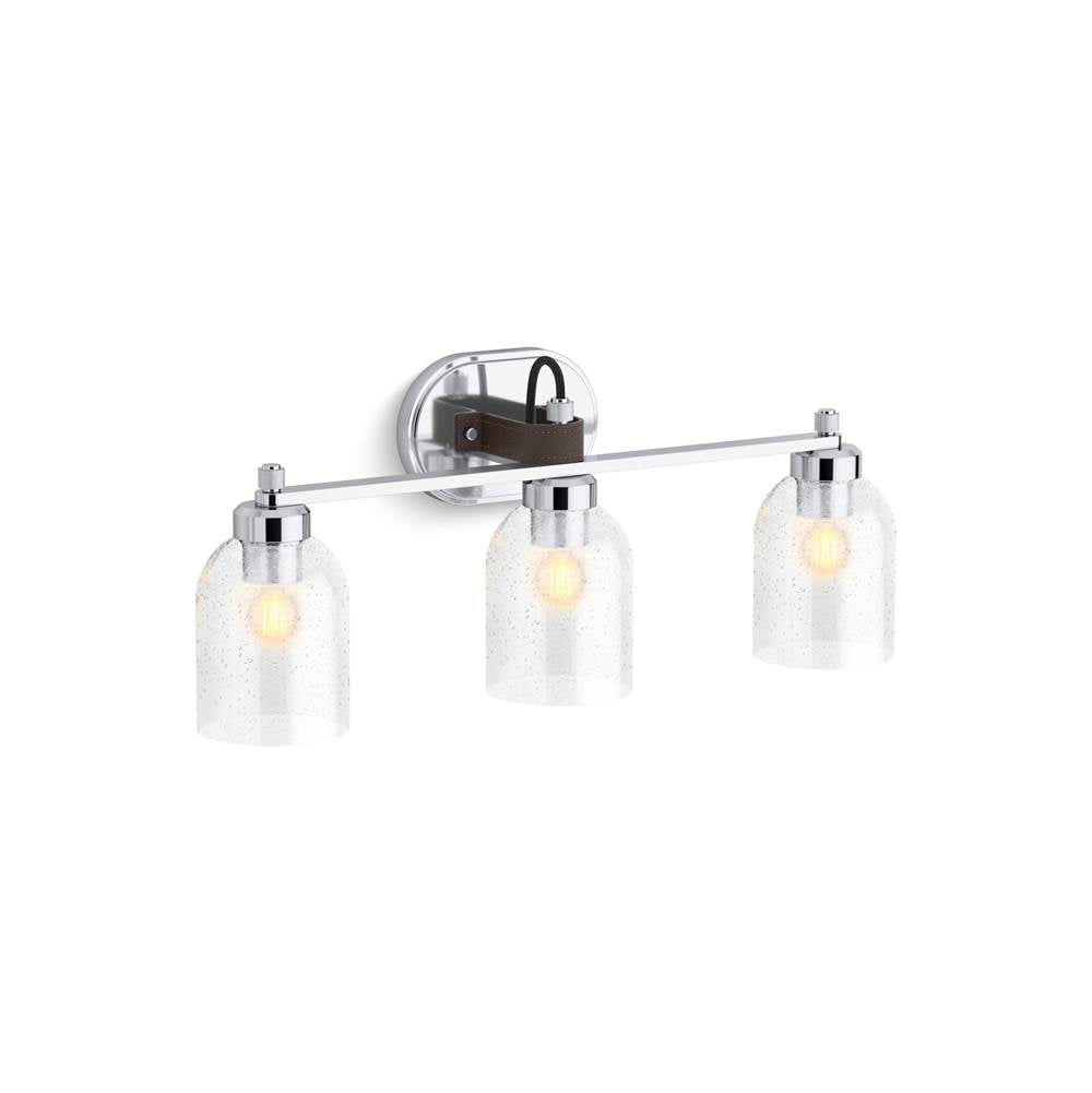 Kohler - Tannage Three-light sconce - Polished Chrome