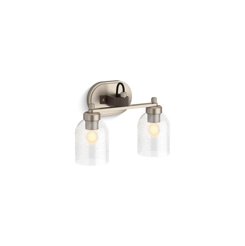 Kohler - Tannage Two-light sconce - Brushed Nickel